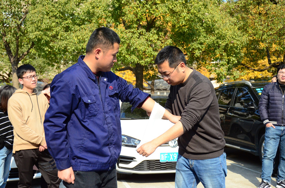 國檢檢測傷患包扎實操 國檢檢測傷患包扎實操